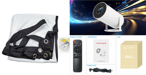 Vidéo Projecteur HY300 Pro – Cinéma à la Maison, Partout avec Vous