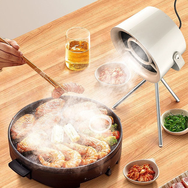 Hotte de Cuisine Portable – Mini Extracteur de Fumée USB pour Bureau & Barbecue