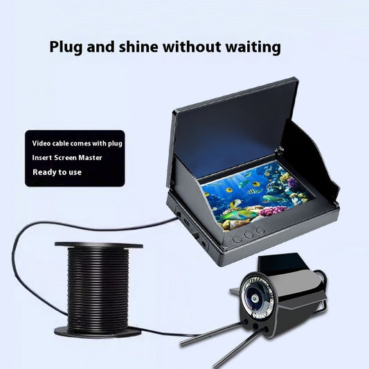 Caméra Sous-Marine HD avec Sonde Température – Pêchez avec Précision !