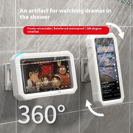 Support Mural Étanche pour Téléphone – Utilisez votre mobile sous la douche !