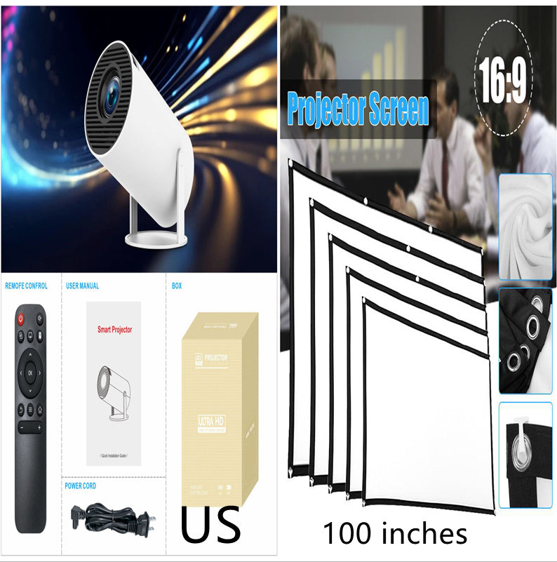 Vidéo Projecteur HY300 Pro – Cinéma à la Maison, Partout avec Vous
