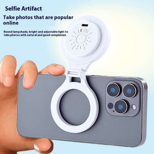 Mini Lumière MagSafe pour Smartphone – Boostez Votre Contenu Photo/Vidéo