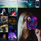 Masque Lumineux LED Multicolore – Effet Visage Changeant pour Soirées & Halloween