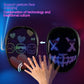 Masque Lumineux LED Multicolore – Effet Visage Changeant pour Soirées & Halloween