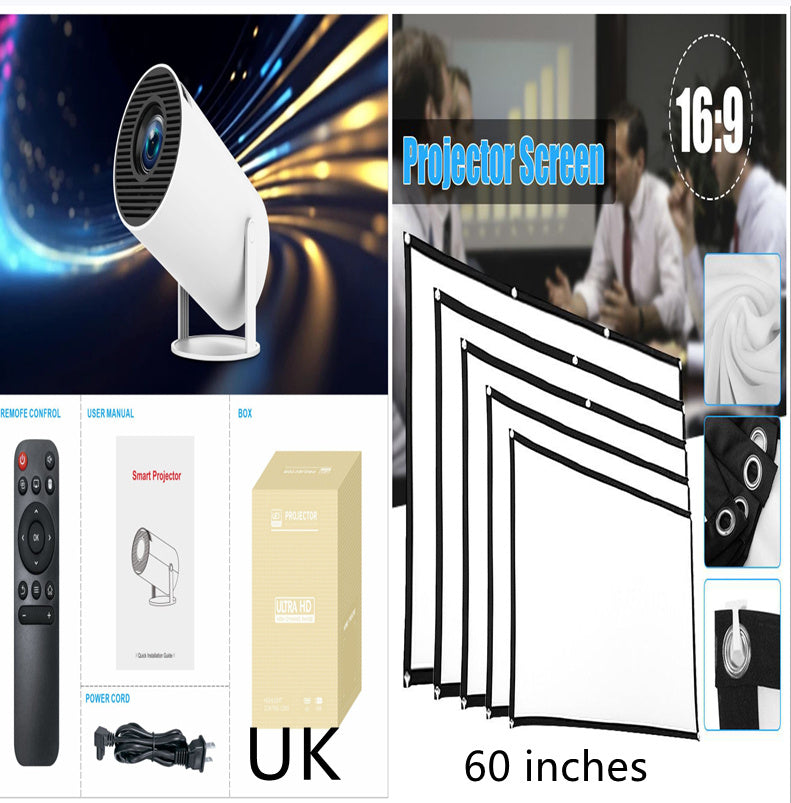 Vidéo Projecteur HY300 Pro – Cinéma à la Maison, Partout avec Vous