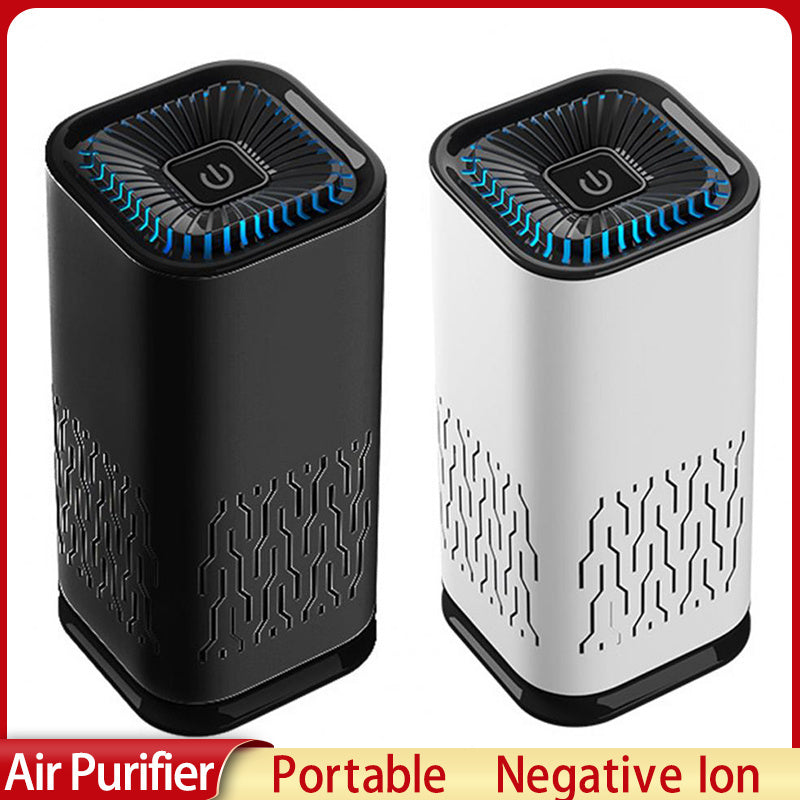 Purificateur d’Air Compact – Élimine Fumée, Poussière et Formaldéhyde