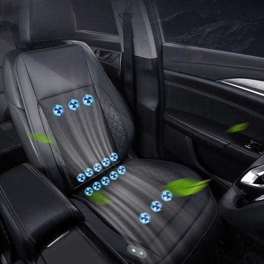 Coussin Ventilé Réfrigérant pour Voiture avec Ventilateur Intégré