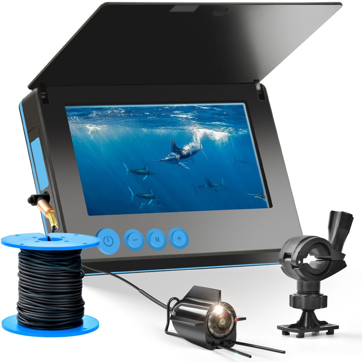 Caméra Sous-Marine HD avec Sonde Température – Pêchez avec Précision !