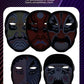 Masque Lumineux LED Multicolore – Effet Visage Changeant pour Soirées & Halloween