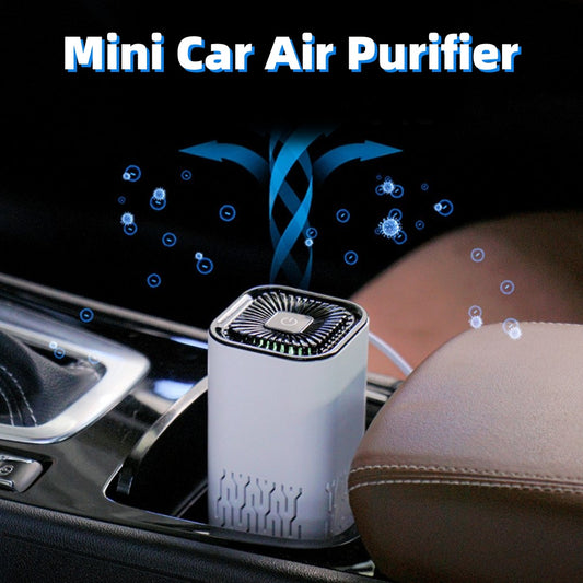 Purificateur d’Air Compact – Élimine Fumée, Poussière et Formaldéhyde