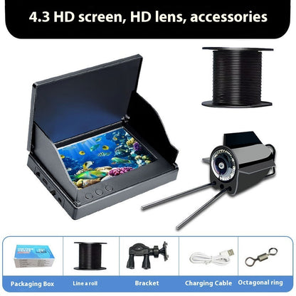 Caméra Sous-Marine HD avec Sonde Température – Pêchez avec Précision !